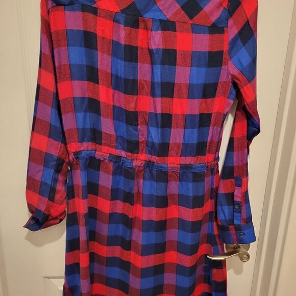 Lucky brand plaid shirt dress - Picture 5 of 5
